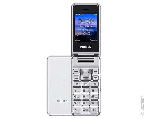 Philips Xenium E2601 Silver. Изображение 1.