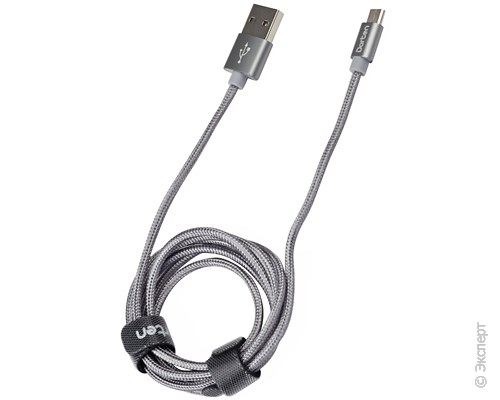 Кабель USB Dorten Micro USB to USB Cable Metallic Series 1,2 м Dark Gray. Изображение 2.