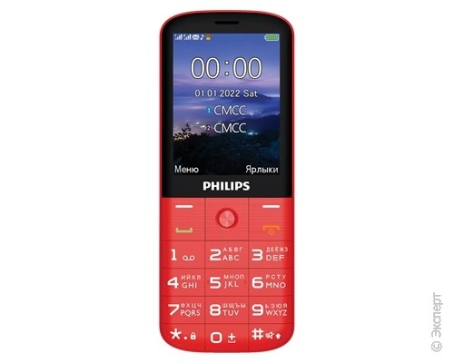 Philips Xenium E227 Red. Изображение 1.