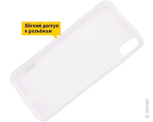 Панель-накладка Hardiz Ultra Slim Clear для Apple iPhone XS Max. Изображение 6.