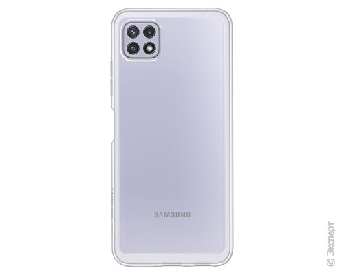 Панель-накладка Samsung Soft Clear Cover Transparent для Samsung Galaxy A22. Изображение 1.