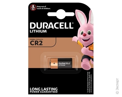 Батарейка Duracell CR2. Изображение 1.