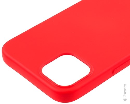 Панель-накладка SmarTerra Silicon Case Red для iPhone 13. Изображение 3.