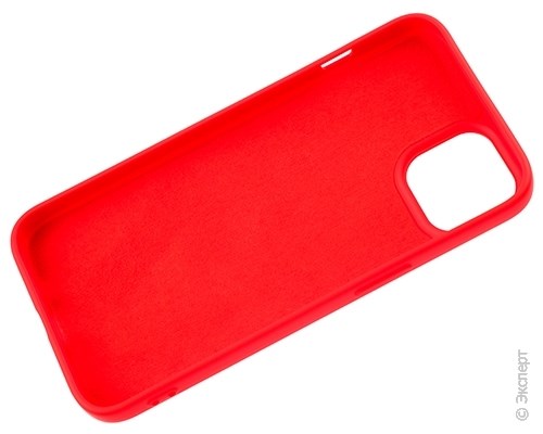 Панель-накладка SmarTerra Silicon Case Red для iPhone 13. Изображение 2.