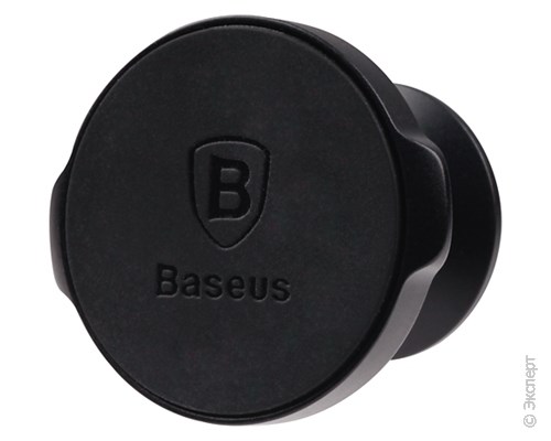 Держатель автомобильный Baseus Small Ears Series Magnetic Suction Bracket Vert Black на приборную панель. Изображение 1.