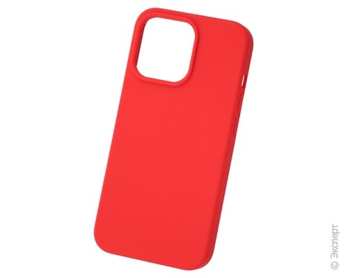 Панель-накладка Hardiz Liquid Silicone Case Red для iPhone 13 mini. Изображение 1.
