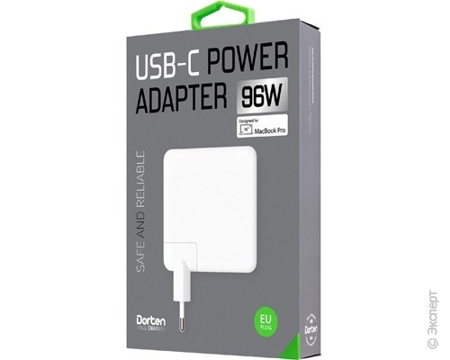 Зарядное устройство сетевое Dorten USB-C PD Power Adapter 87W 4,3 A White. Изображение 10.
