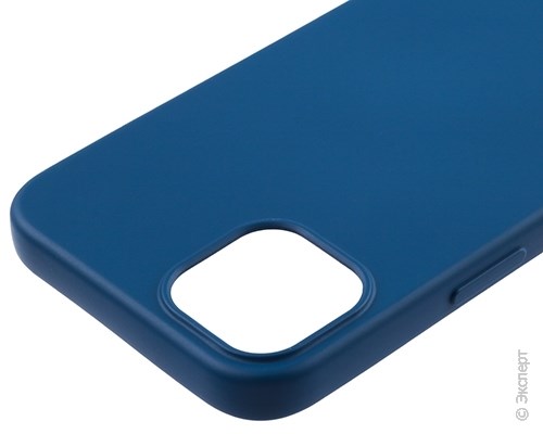 Панель-накладка SmarTerra Silicon Case Blue для iPhone 13. Изображение 3.