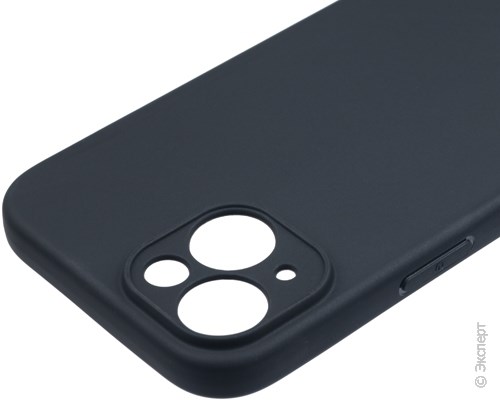 Панель-накладка DF iCase-36 Black для iPhone 15. Изображение 3.