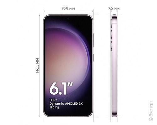 Samsung Galaxy S23 5G SM-S911B 8/128Gb Light Pink. Изображение 4.