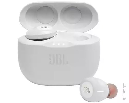 Беспроводные наушники с микрофоном JBL Tune 125 TWS White. Изображение 2.