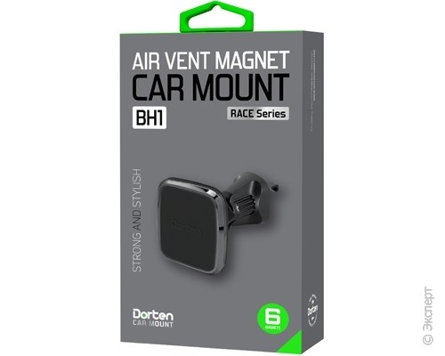 Держатель автомобильный Dorten Air Vent Magnet Car Mount BH1: Race series на решетку вентиляции. Изображение 3.