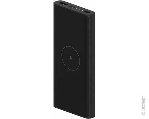 Аккумулятор внешний Xiaomi 10W Wireless Power Bank Black 10000 мАч. Изображение 2.