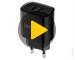 Зарядное устройство сетевое Dorten Dual USB Wall Quick Charger PD3.0+QC3.0 20W 3A Black. Видео 1.