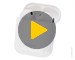 Беспроводные наушники с микрофоном Intro BI1600W White. Видео 1.